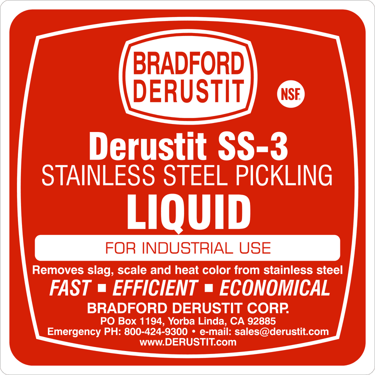 Derustit SS-3 Liquid — Stainless Pickling Liquid