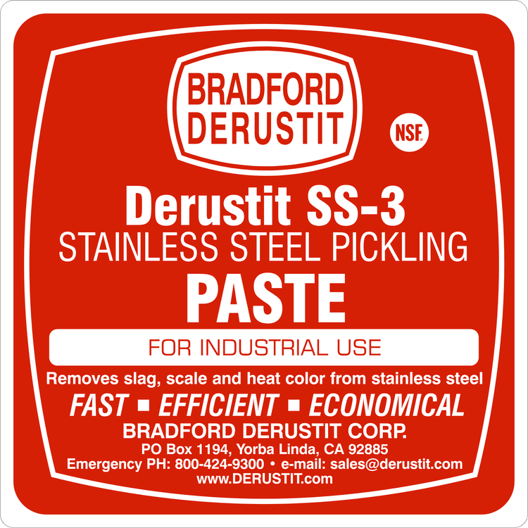 Derustit SS-3 Paste — Stainless Pickling Paste